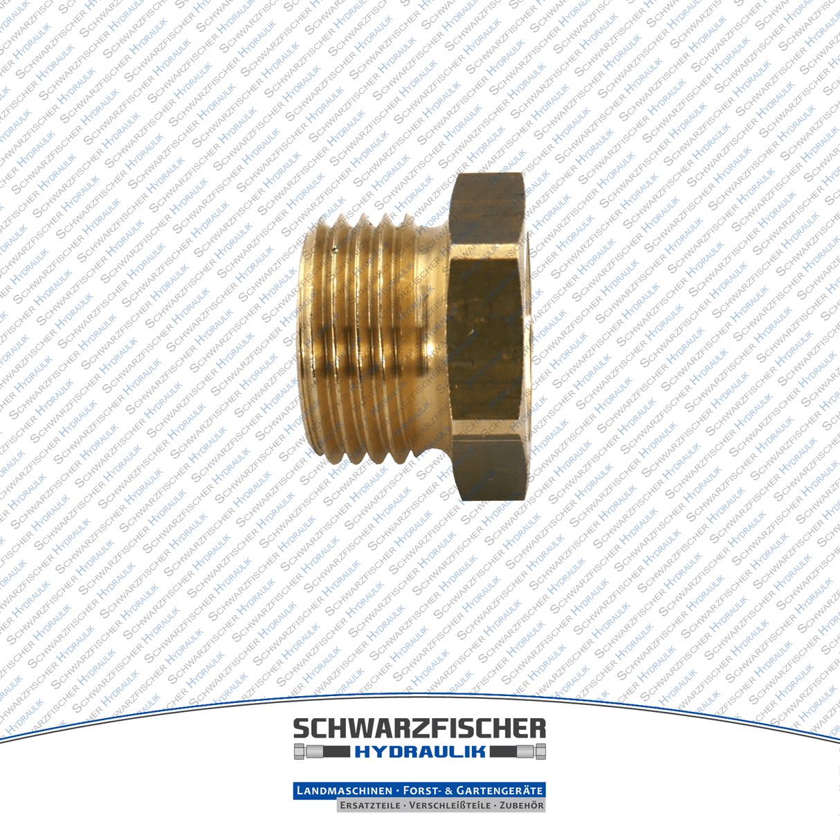 Reduziernippel in Messing von Schwarzfischer Hydraulik