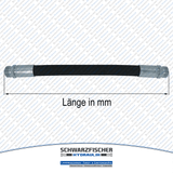 Hydraulikschlauch 2SC DN10 G3/8" AGR/AGR | Längen ab 5050mm von Schwarzfischer Hydraulik