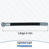Hydraulikschlauch 2SC DN06 - 08L DKOL/CEL M14x1,5 | Längen bis 5000mm von Schwarzfischer Hydraulik
